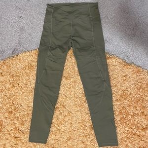 Olive Green Leggings